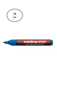 Edding Permanent Markör Mavi E-300 10'lu thumbnail 1