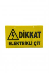 Elektrikli Çit Uyarı Levhası thumbnail 2