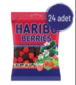 Haribo Berries Ahududu 80 gr 24 Adet thumbnail 1