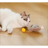 Tüylü Şarjlı Kedi Oyuncağı thumbnail 4
