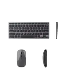 Kablosuz Bluetooth Klavye Mouse Seti Şarjlı Tablet Laptop Uyumlu thumbnail 3