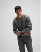 Ellesse EM556-ANT Erkek Antrasit Sweat thumbnail 3