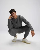 Ellesse EM556-ANT Erkek Antrasit Sweat thumbnail 4