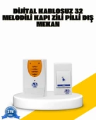 Kablosuz Kapı Zili Kolay Kurulumlu Modern Kullanım thumbnail 1