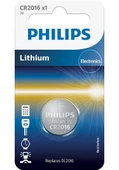 PHILIPS CR2016 3V Lityum  Pil thumbnail 1