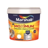 MARSHALL MAXİMUM İPEK SİLİKONLU SİLİNEBİLİR İÇ CEPHE BOYASI 7,5 LT thumbnail 1