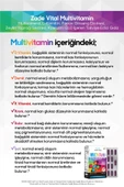 Zade Vital Multivitamin 30 Softjel Kapsül thumbnail 5