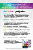 Zade Vital Multivitamin 30 Softjel Kapsül thumbnail 4