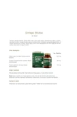 Nutraxin Ginkgo Biloba 60 Tablet X2 Adet thumbnail 2