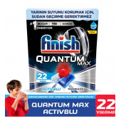 Finish Quantum Max 22 Kapsül Bulaşık Makinesi Deterjanı thumbnail 1