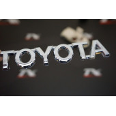 Toyota Bagaj 3M 3D Krom ABS Logo Amblem thumbnail 1