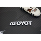 Toyota Bagaj 3M 3D Krom ABS Logo Amblem thumbnail 5