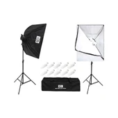 Tlb-5 Pro Light 650W 60X80 cm 2’li Softbox Seti thumbnail 1