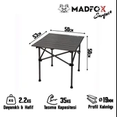 Madfox Surface Katlanır Kamp Masası Küçük Boy thumbnail 1