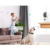 Çift Lensli İç Mekan Wi-Fi Kamera thumbnail 2