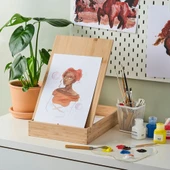 IKEA Tuval Defteri, Beyaz, 21x30 cm, 16 Adet thumbnail 5