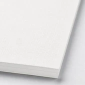 IKEA Tuval Defteri, Beyaz, 21x30 cm, 16 Adet thumbnail 2