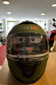 LS5 Çene Açılır Kask Mat Yeşil thumbnail 1