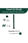 200 Cm Profil Direk - Çim Çit Direği Panel Çit Direği thumbnail 1