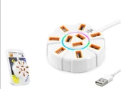 Hadron Hdx7034 Usb Hub 10-Usb 1.2M Beyaz thumbnail 1