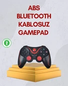 Ergonomik Tasarımlı Kablosuz Bluetooth Gamepad Titreşimli thumbnail 1