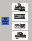TA-01 LCD Ekranlı Gece Görüşlü Araç Kamerası thumbnail 4