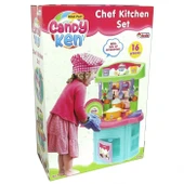 Dede Candy Ken Şef Mutfak Seti thumbnail 2