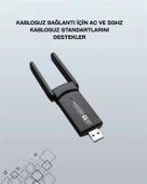 USB 3.0 Wireless Adaptör – 2.4GHz & 5GHz Destekli thumbnail 1