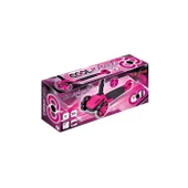 Cool Wheels Tulpar Işıklı Katlanabilir Scooter Pembe thumbnail 3