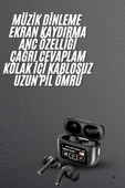 Yeni Nesil Pro Ekranlı Bluetooth Kulaklık 5.0 Bluetooth thumbnail 2