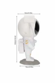 Projeksiyon Astronot Lamba Speaker Sevimli Astronot Bluetooth Hoparlör thumbnail 4