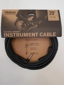 PLANETWAVES PWCGTRA20 GİTAR KABLO 20 İNCH CABLE RİGHT ANGLE thumbnail 1