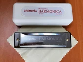 CREMONIA HM0310 MIZIKA 10 DELİK, MODEL: PROFESSIONAL HARMONICA thumbnail 1