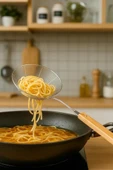 Bambum Ladle - Bambu Saplı Tel Kevgir 18cm thumbnail 1