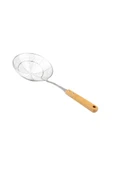 Bambum Ladle - Bambu Saplı Tel Kevgir 20cm thumbnail 2