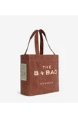 Bonheur Canvas Terra Cota Medium Tote Bag thumbnail 2