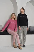 Koyu Pembe Pijama Takımı S Beden thumbnail 1