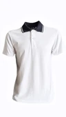 Polo Yaka T-shirt - Beyaz thumbnail 2