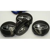 Subaru Jant Göbeği Kapak Seti 60mm thumbnail 3