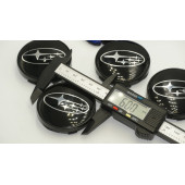 Subaru Jant Göbeği Kapak Seti 60mm thumbnail 4