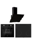 Ferre VİTRO SERİSİ MEGA ANKASTRE SET (QMS63CS/MS261/D023) thumbnail 1