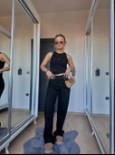 Kadın Straıght Jean Siyah thumbnail 2