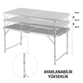 Rox Camping Katlanır Kamp Masası 120cm thumbnail 2