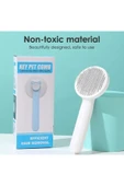Key Pet Comb Kulaklı Lüx Basmalı Evcil Hayvan Tarağı thumbnail 2