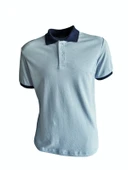 Polo Yaka T-shirt - Mavi thumbnail 2