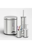 Bycomo Paslanmaz Banyo Seti 4 Lü thumbnail 1