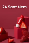 Nivea Lip Strawberry 4,8gr thumbnail 2