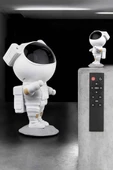 Çocuklara Özel Projeksiyon Astronot Lamba Speaker Sevimli thumbnail 3