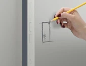 AGB Easy Touch Sessiz Manyetik Kapı Kapak Tutucu Çiftli thumbnail 2