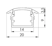 Dokunmatik Gömme Led Aydınlatma 120 Cm thumbnail 2